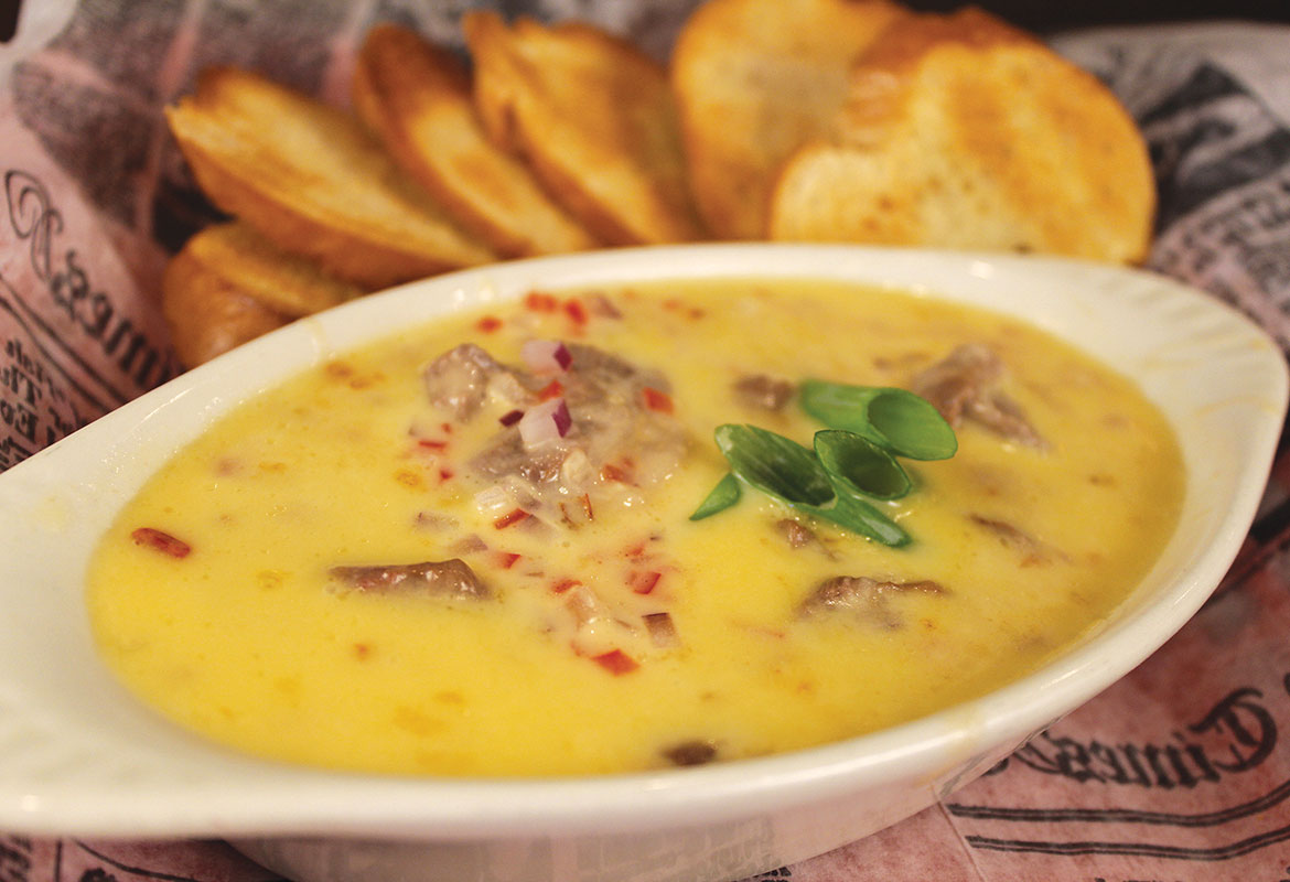 Charleston Cheesesteak Dip