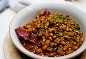 Magnolias Barbecued Black-Eyed Peas by Chef Kelly Franz