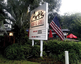 Art’s Bar and Grill, Coleman Blvd., Mount Pleasant