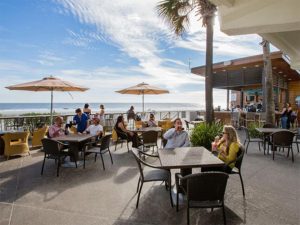 BLU Restaurant & Bar on Center Street in Folly Beach