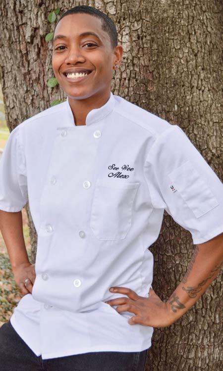 Chef Alexis Armand of Seewee Restaurant in Awendaw. Photo by Krysta Chapman