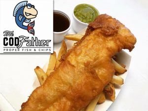 The CODFather Proper Fish & Chips on Spruill Ave, North Charleston, SC