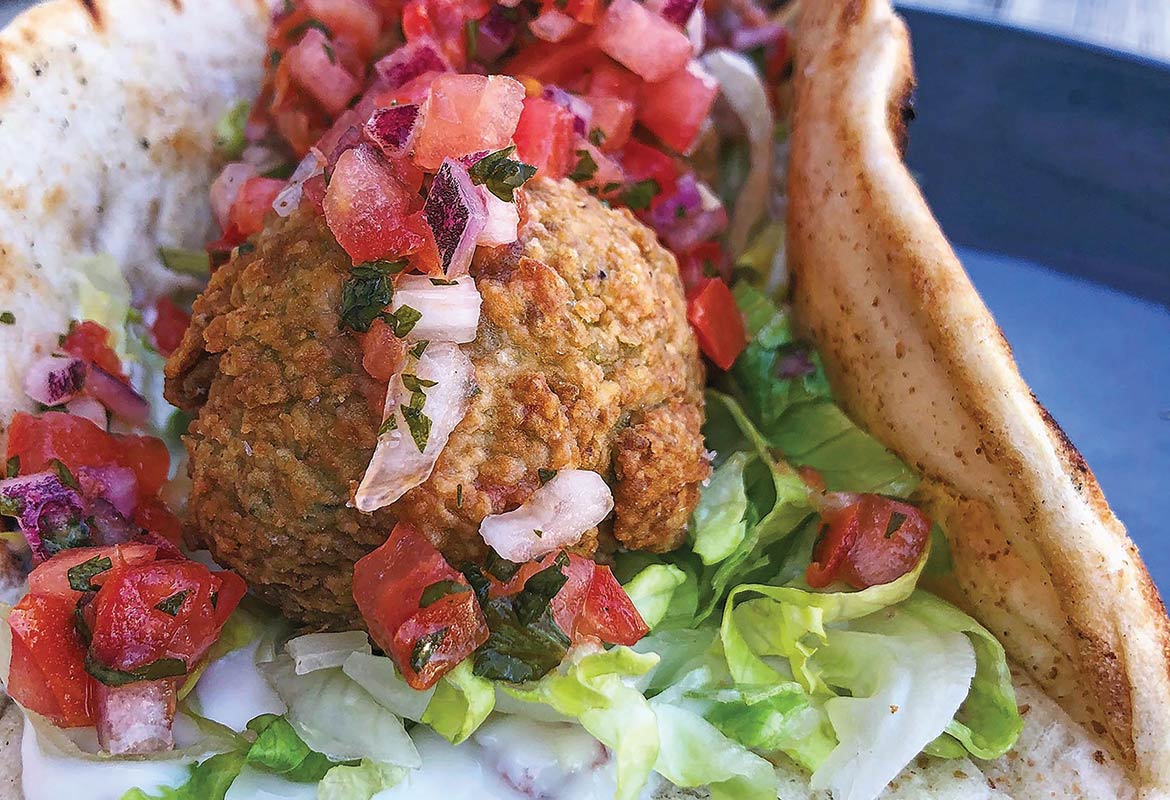 Edamame Falafel by Chef Tim Morton of Mercantile and Mash