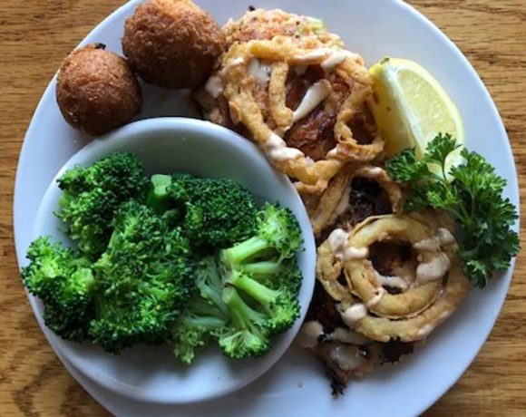 Salmon Croquette Recipe from Hyman's Seafood in Charleston, South Carolina