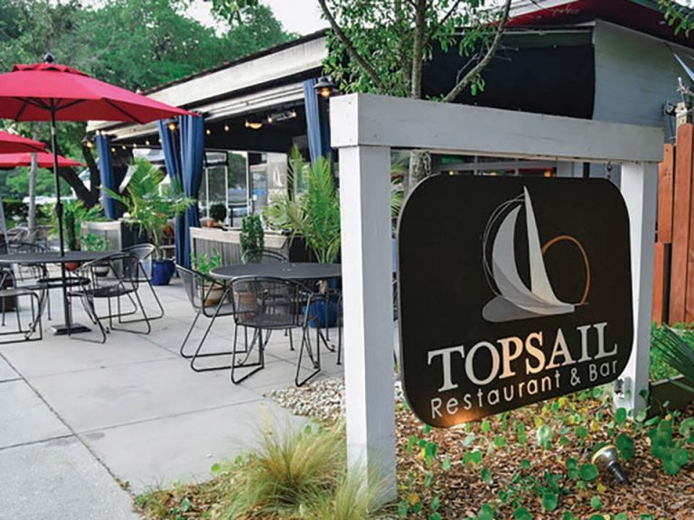 Topsail Restaurant & Bar NauticalThemed Seafood Dishes