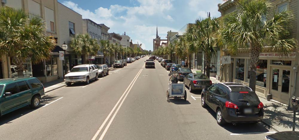 King Street in Charleston, South Carolina