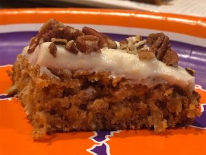 Clemson Carrot Cake